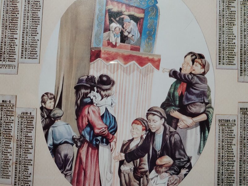 Tablou Calendar Almanach 1934
